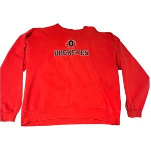 Vintage Ohio Sweatshirt Red - XL